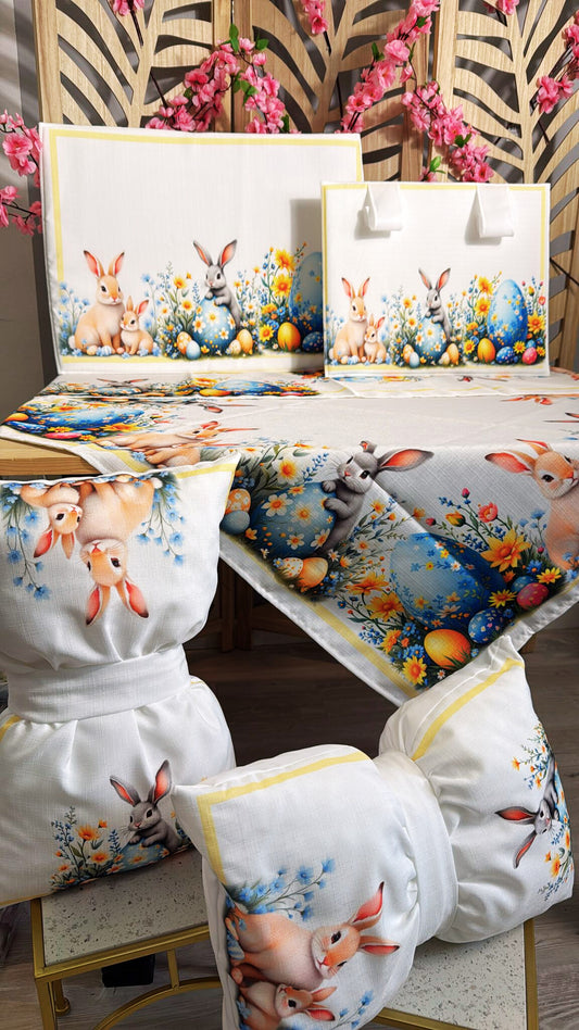 COPPIA CUSCINI FIOCCO PASQUALI (X2)