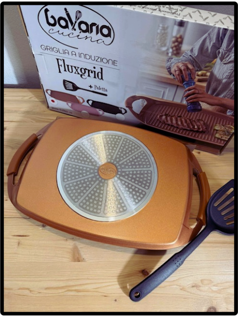 GRIGLIA BAVARIA A INDUZIONE + PALETTA