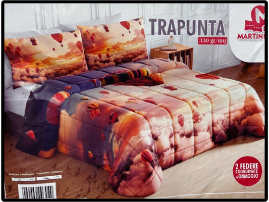 PIUMONE INVERNALE CON STAMPA DIGITALE CON COPPIA FEDERE IN OMAGGIO!