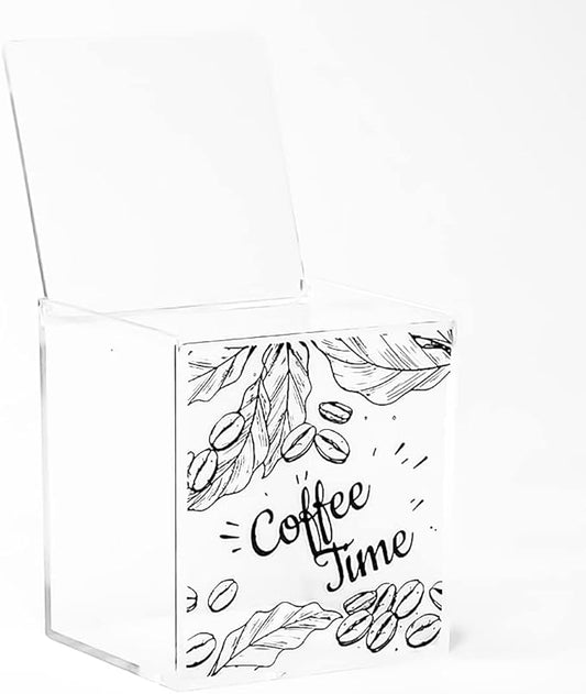 DISPENSER PORTA CAPSULE IN METACRILATO (10,5 x 12 x 13 cm)