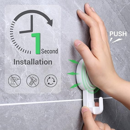 GANCIO VENTOSA A PRESSIONE (8X6X13,5CM)