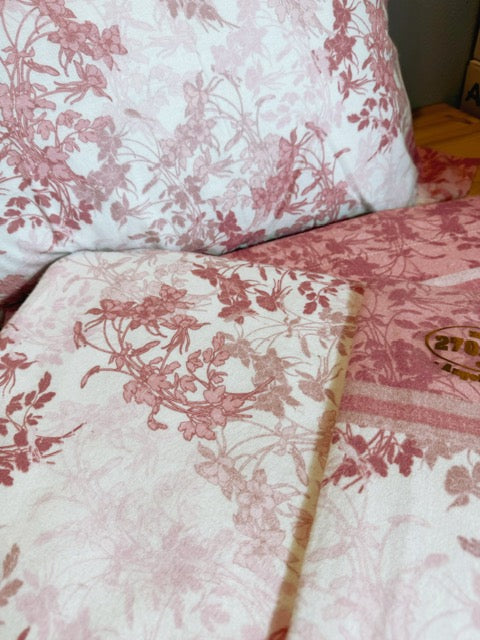 COMPLETO LETTO MATRIMONIALE IN FLANELLA