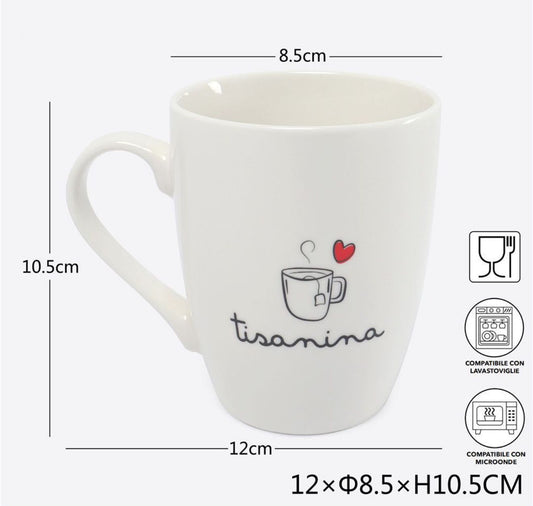 TAZZA IN CERAMICA (TISANINA)