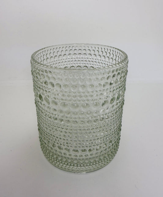 VASO IN VETRO (D.9cm- h.8.3cm)