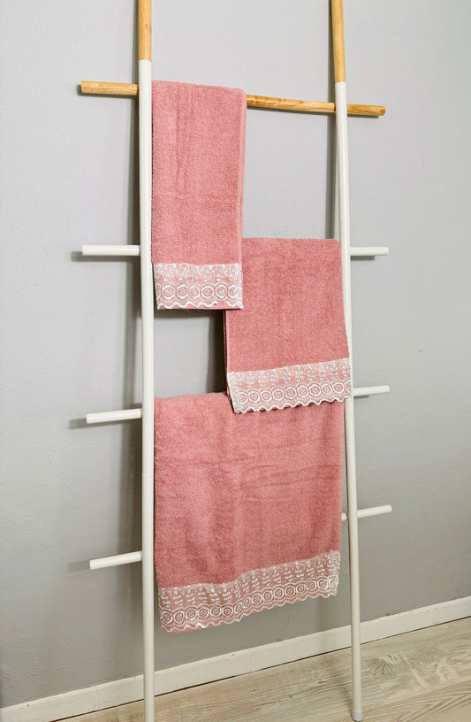 TRIS ASCIUGAMANI BAGNO