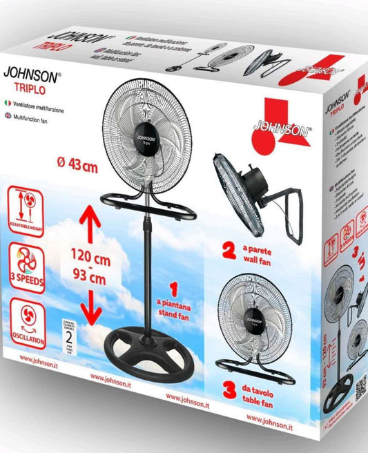 VENTILATORE ELETTRICO 3 IN 1