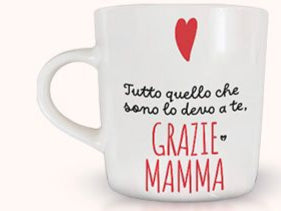 TAZZINA DA CAFFE' CON CUCCHIAINO (DEDICA)