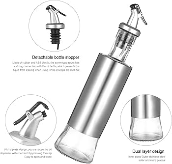 OLIERA CON TAPPO A LEVA 300 ML