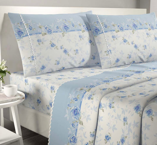 COMPLETO LETTO MATRIMONIALE IRGE (FIORI)