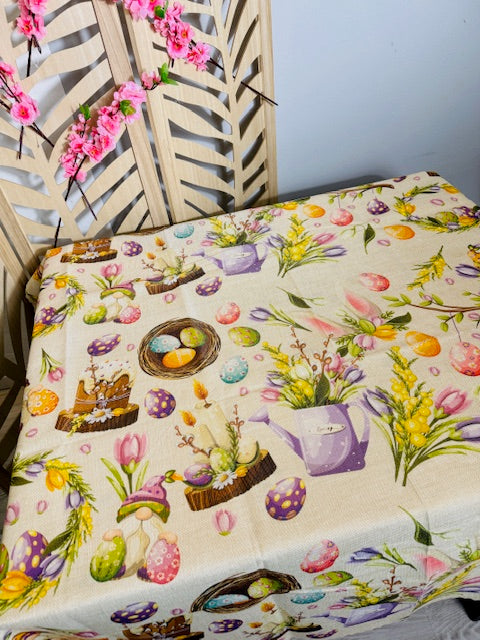 COPRITAVOLA PASQUALE IN JUTA (140X240 CM)