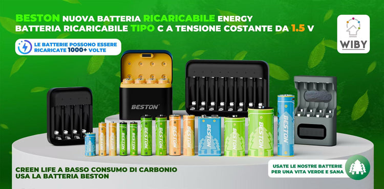 BATTERIA RICARICABILE BESTON