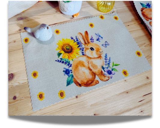 TOVAGLIETTA DA COLAZIONE PASQUALE IN JUTA