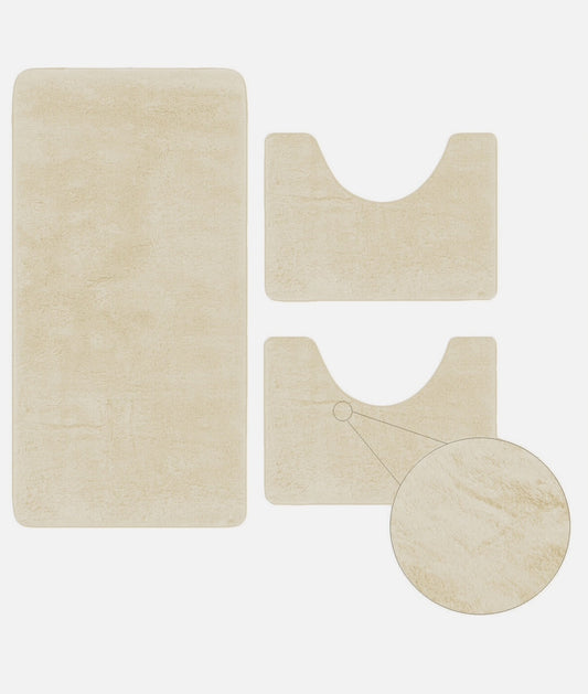 PARURE SET COMPLETO 3 PEZZI DA BAGNO