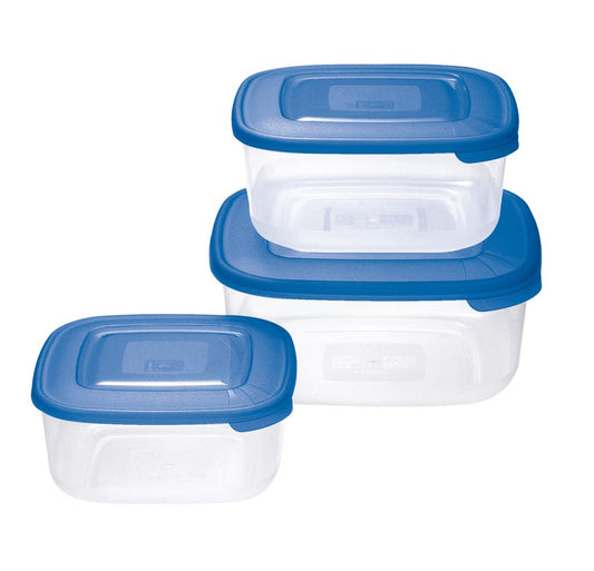 SET DA 3 VASCHETTE PER ALIMENTI (QUADRATO)