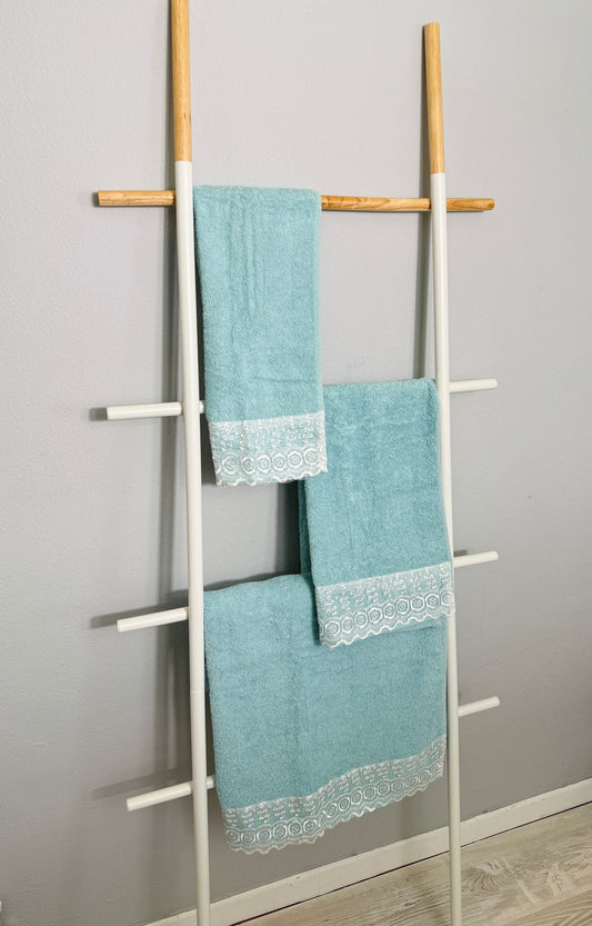 TRIS ASCIUGAMANI BAGNO