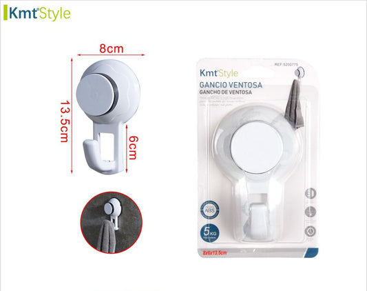 GANCIO VENTOSA A PRESSIONE (8X6X13,5CM)