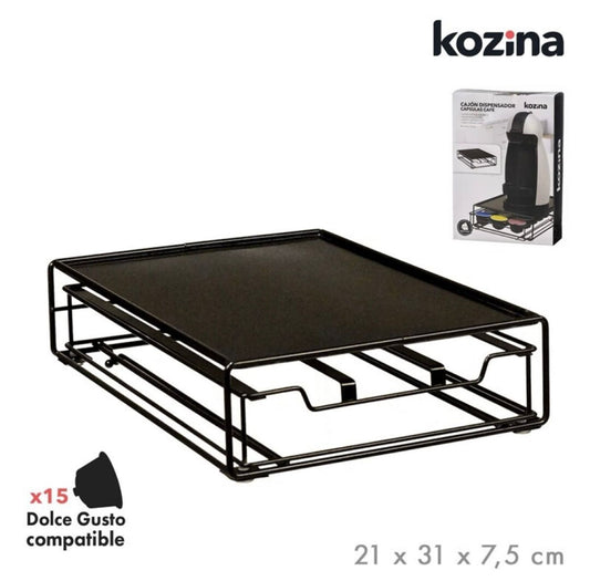 PORTA CIALDE X15 CAPSULE (21X31X7.5CM)