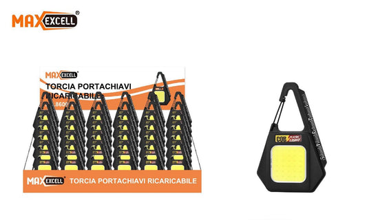 TORCIA PORTACHIAVI RICARICABILE 5 IN 1