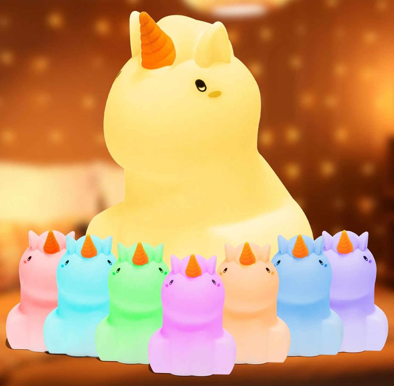 LAMPADA NOTTURNA LED ANIMALETTO (UNICORNO)