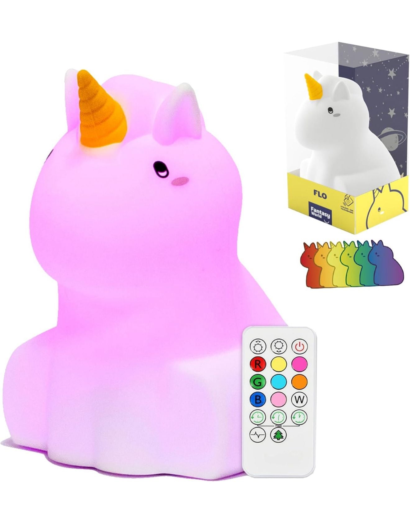 LAMPADA NOTTURNA LED ANIMALETTO (UNICORNO)