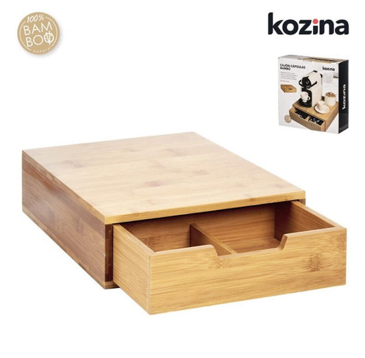 PORTA CIALDE IN LEGNO (30X10X30CM)