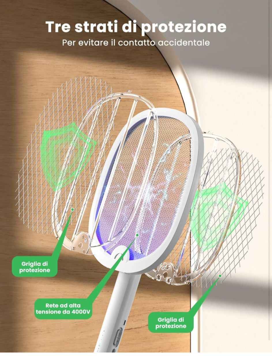 RACCHETTA ZANZARE ELETTRICA