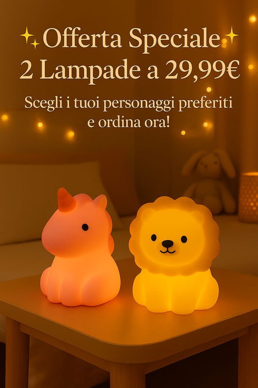 OFFERTA SPECIALE 2 LAMPADE A SOLO 29,99euro (scegli la tua combo preferita)