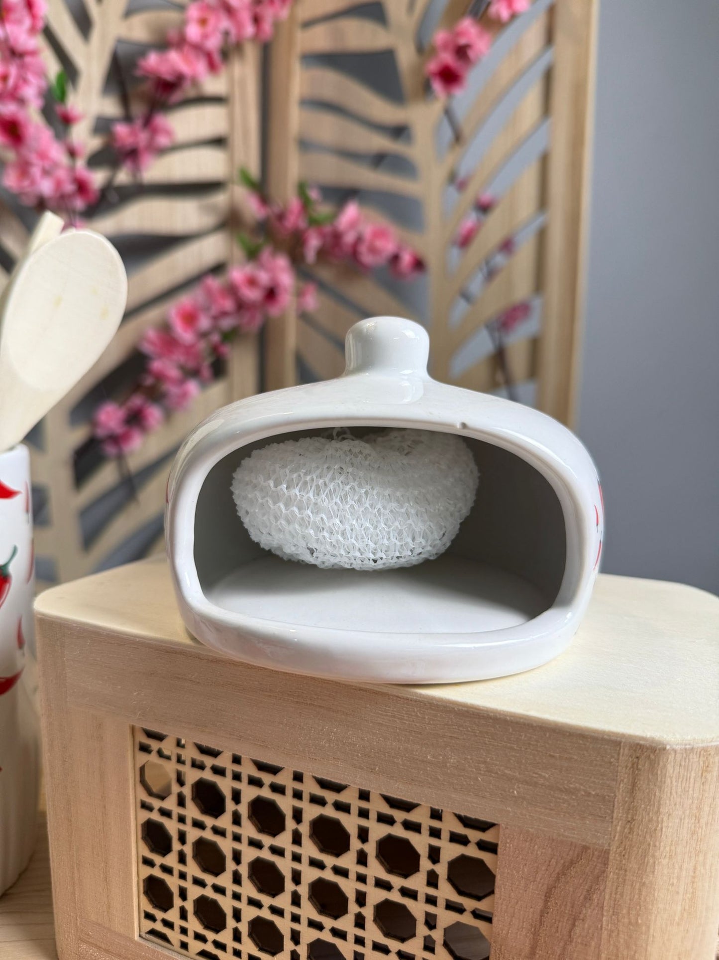 PORTASPUGNA IN CERAMICA (PEPERONCINI)