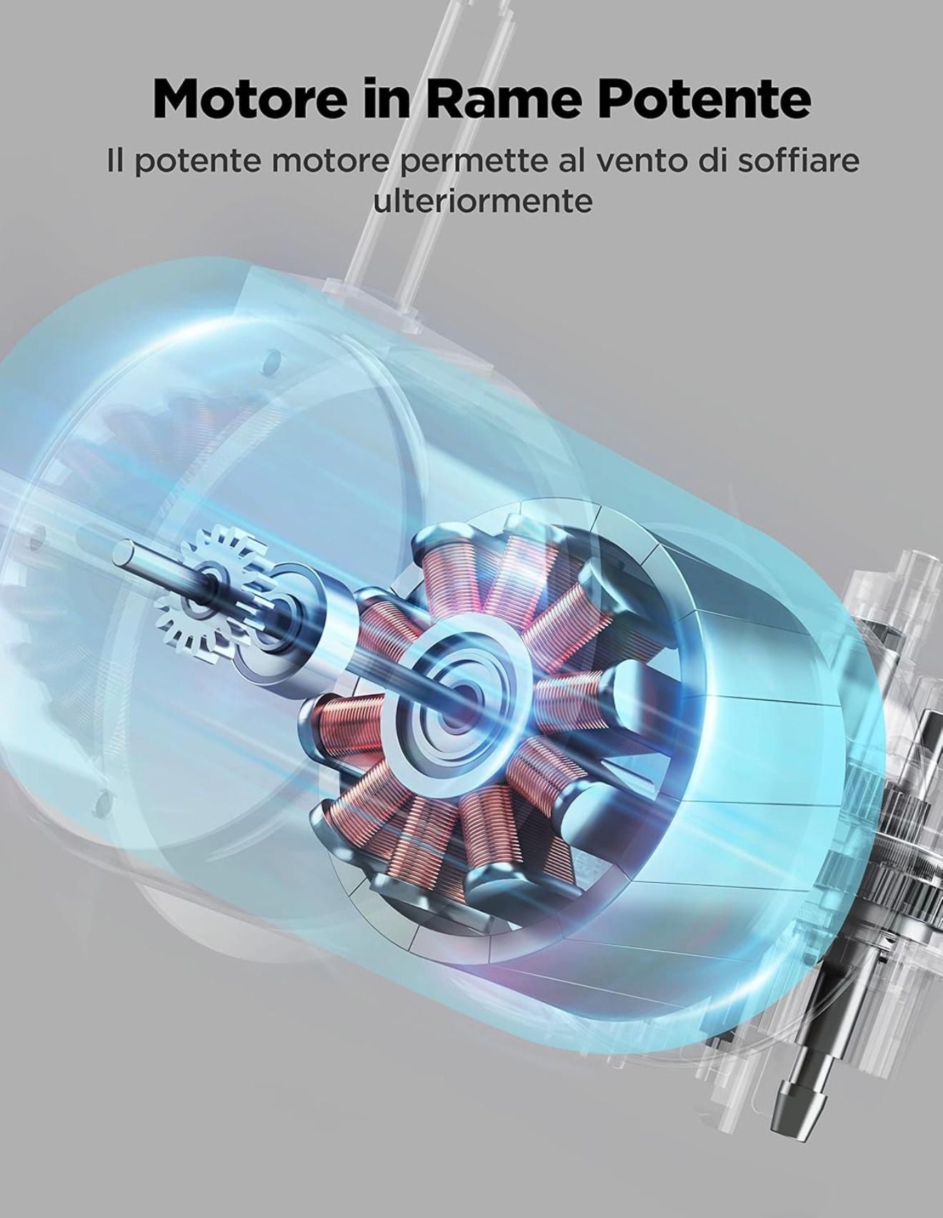 VENTILATORE DA TAVOLO CON FUNZIONE OSCILLANTE