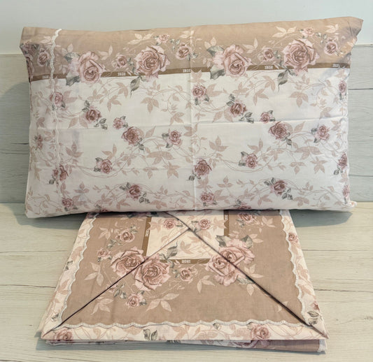 COMPLETO LETTO MATRIMONIALE IRGE (FIORI)