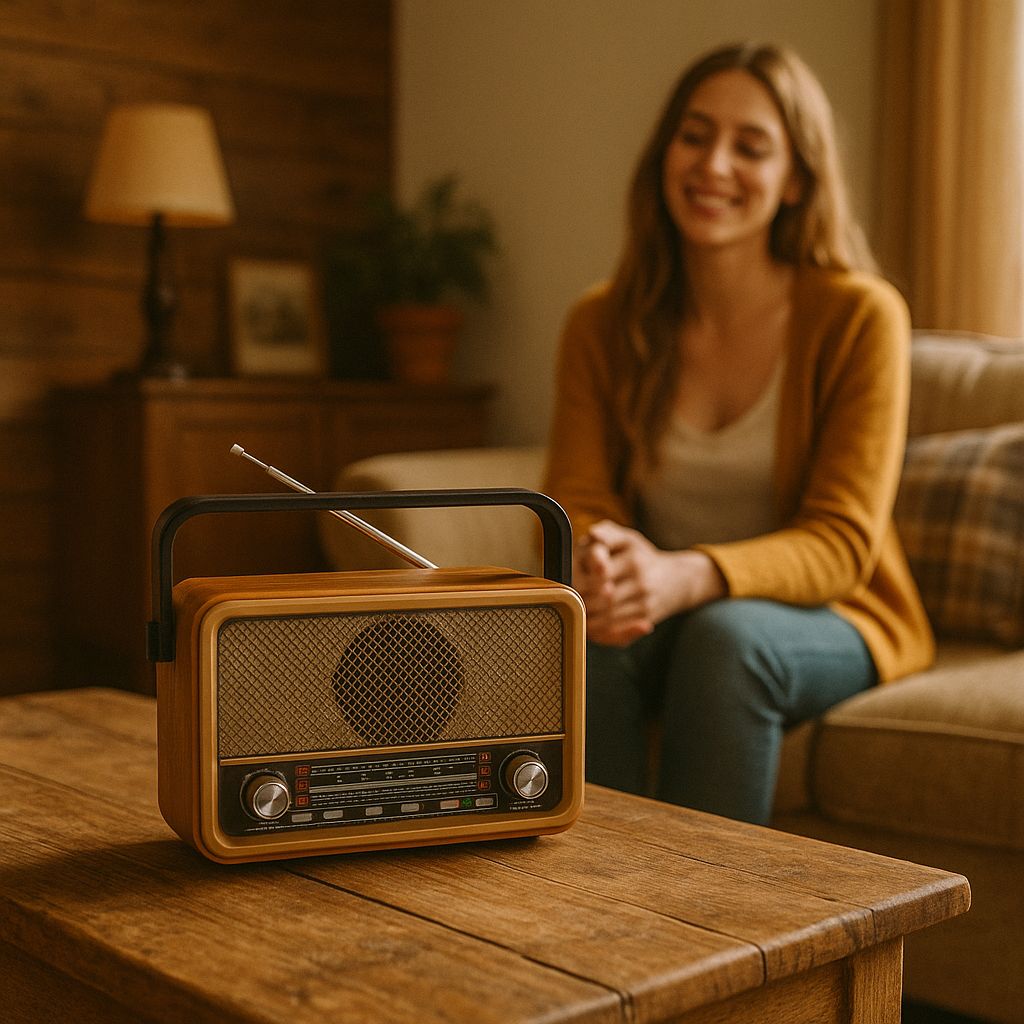 ALTOPARLANTE HI FI - RADIO D'EPOCA - LETTORE MUSICALE USB - MULIN