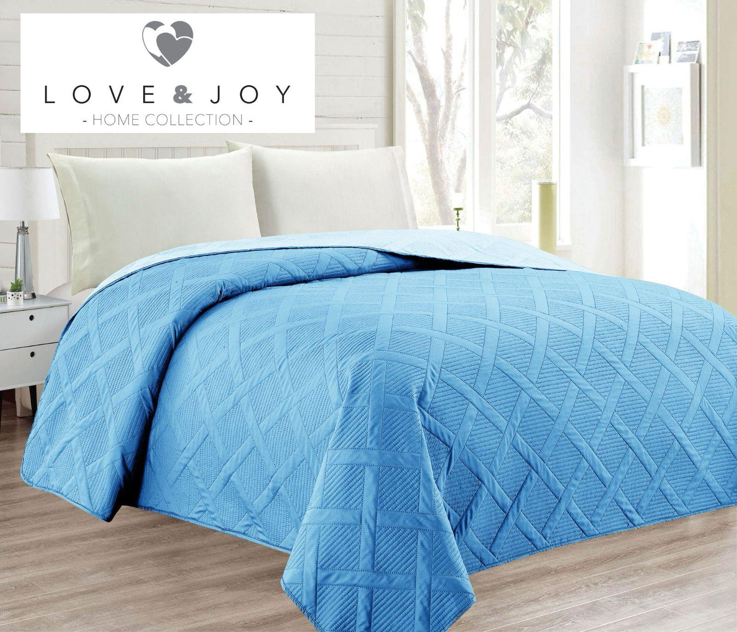 COPRILETTO DOUBLE FACE - TRAPUNTINO MATRIMONIALE