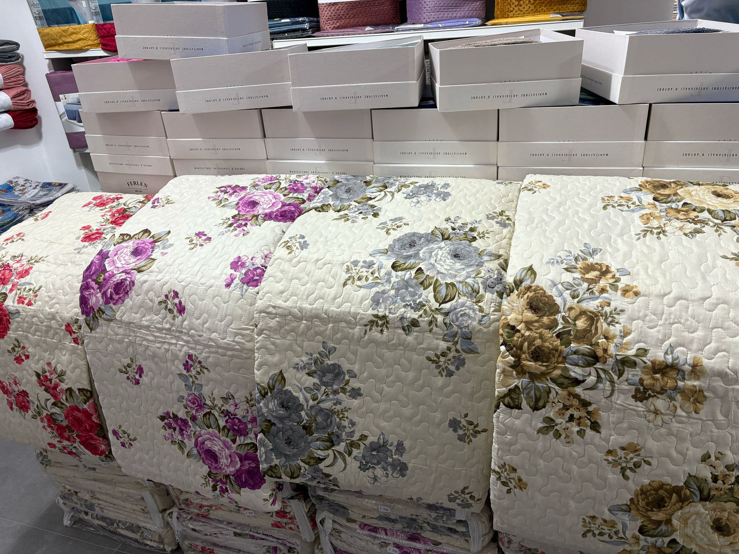 TRAPUNTINO FLOREALE (matrimoniale)