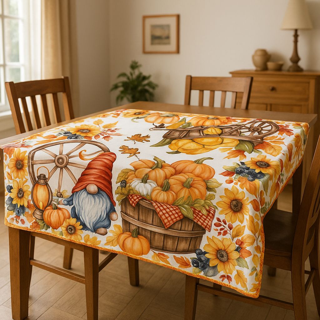 CENTRO TAVOLA 89X89CM - AUTUNNO -