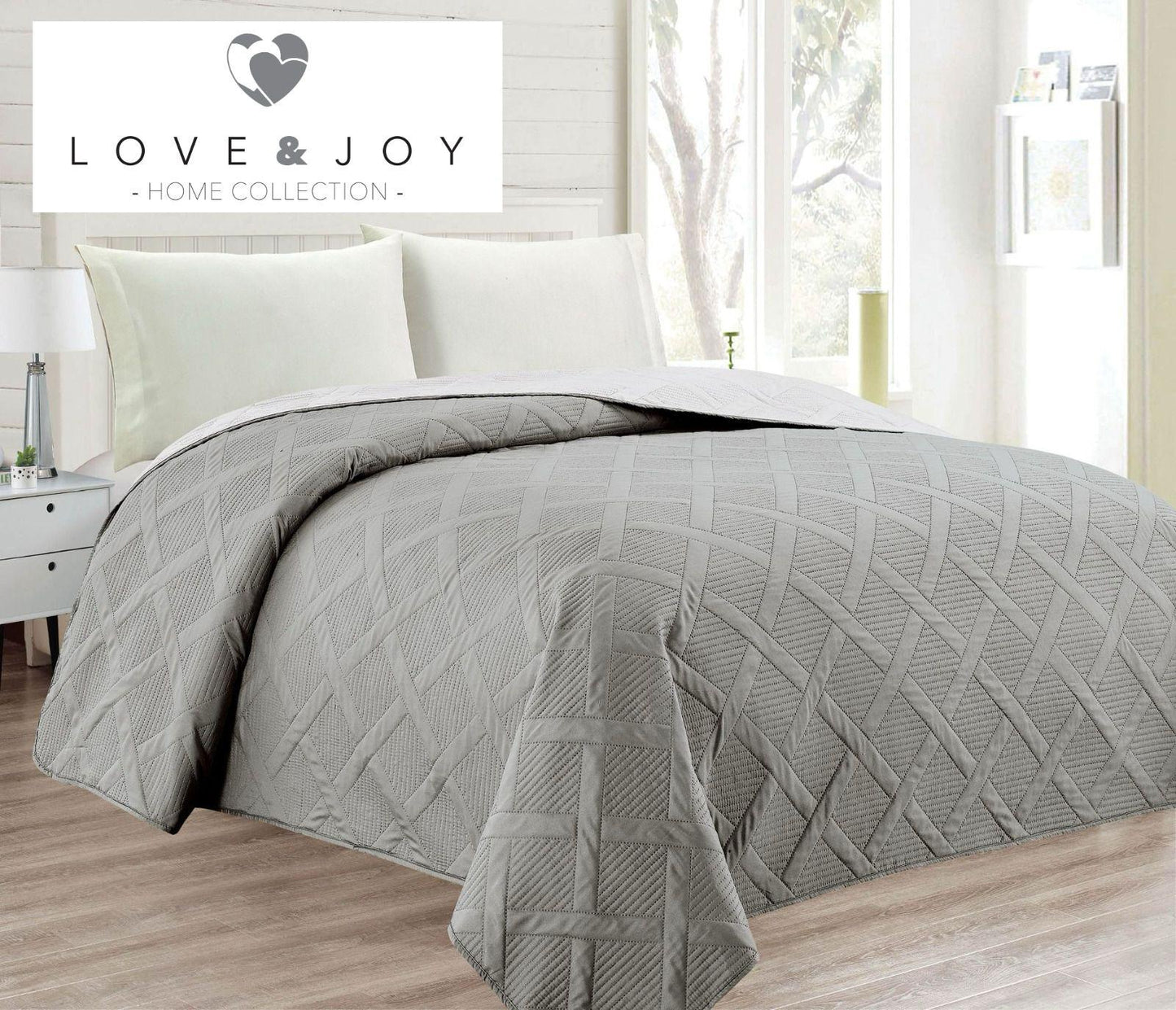 COPRILETTO DOUBLE FACE - TRAPUNTINO MATRIMONIALE