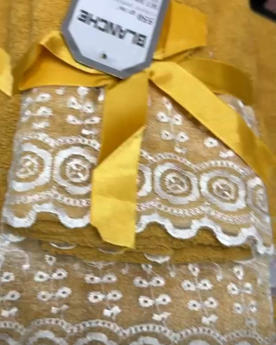 TRIS ASCIUGAMANI BAGNO