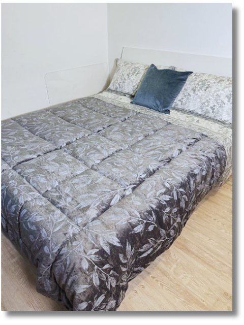 PIUMONE IN VELLUTO MATRIMONIALE