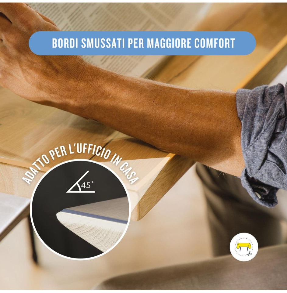 TOVAGLIA DI PLASTICA TRASPARENTE: LUNGHEZZA A METRAGGIO (euro20,00) - LARGHEZZA 2,00 M