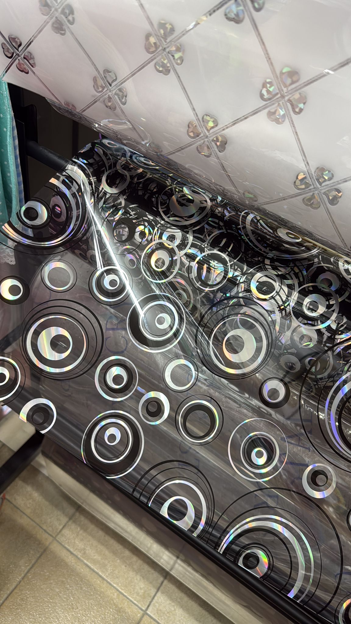 TOVAGLIA DI PLASTICA CON STAMPA (A METRO  euro 18,00)