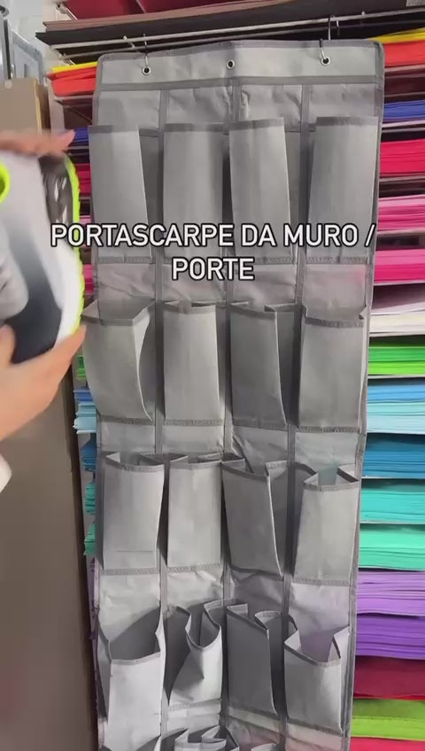 ORGANIZER PORTA SCARPE DA MURO